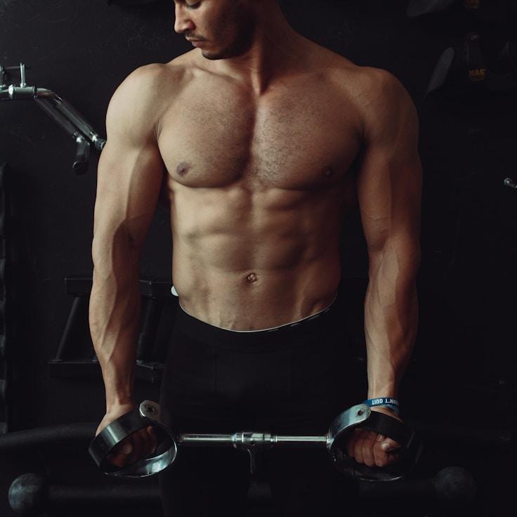 Modern fitness club interior